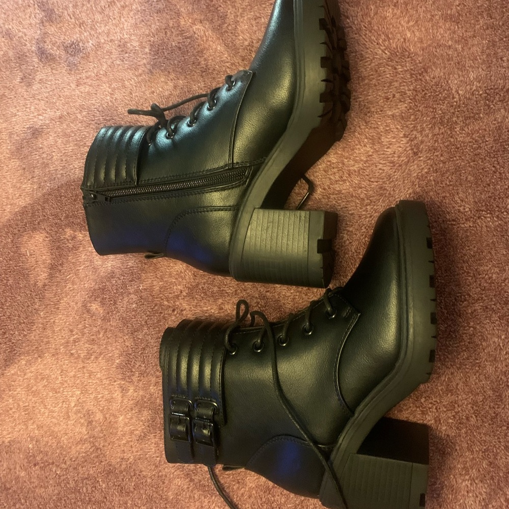 Cute combat boots